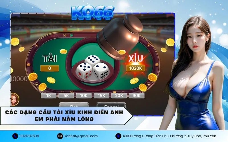 Các Dạng Cầu Tài Xỉu Kinh Điển Anh Em Phải Nằm Lòng