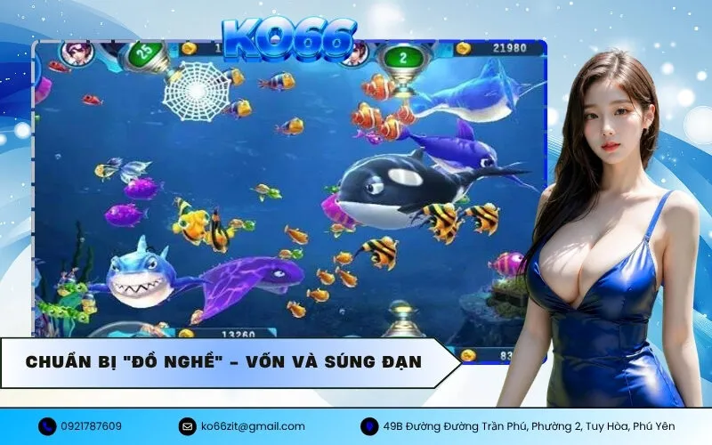 Chuẩn bị đồ nghề - Vốn và súng đạn