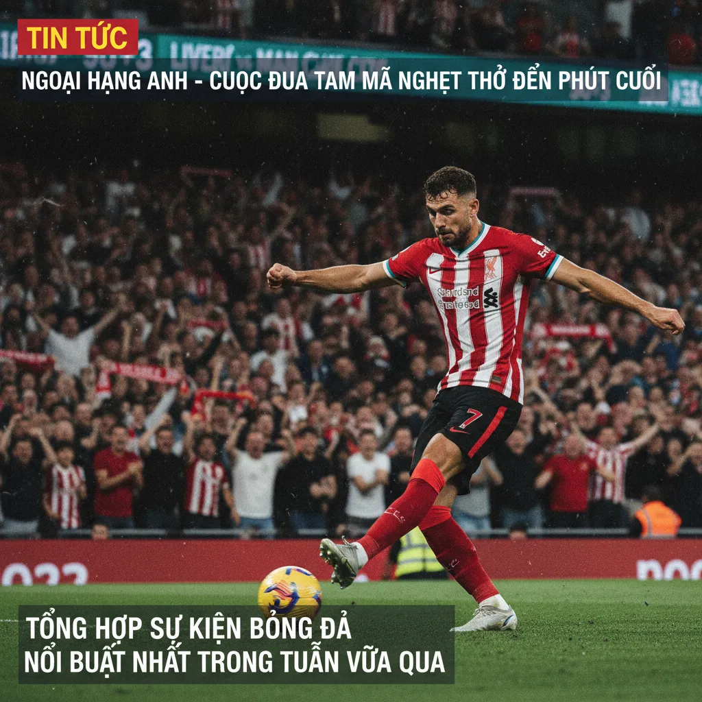 Ngoại Hạng Anh - Cuộc đua tam mã nghẹt thở đến phút cuối