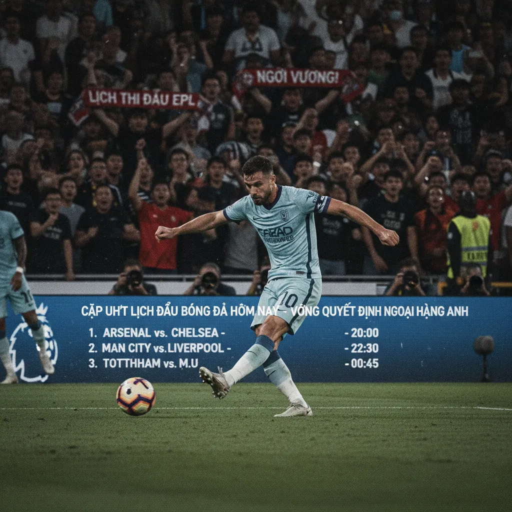 Lịch thi đấu Ngoại Hạng Anh (Premier League) - Vòng đấu quyết định ngôi vương