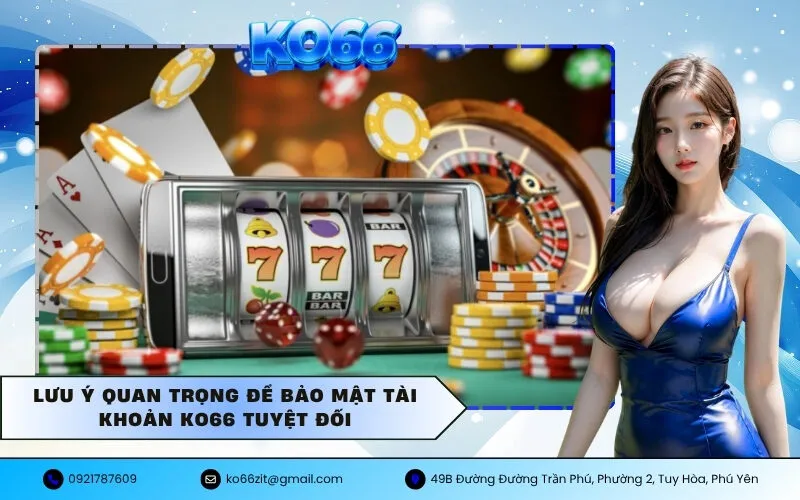Lưu ý quan trọng để bảo mật tài khoản KO66 tuyệt đối