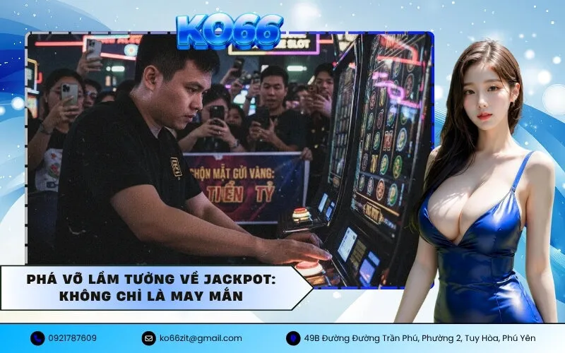 Phá vỡ lầm tưởng về Jackpot Không chỉ là may mắn