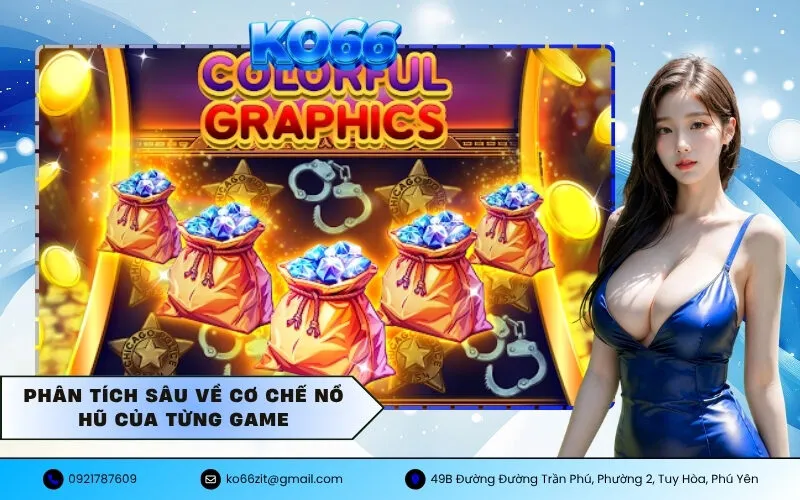 Phân tích sâu về cơ chế nổ hũ của từng game